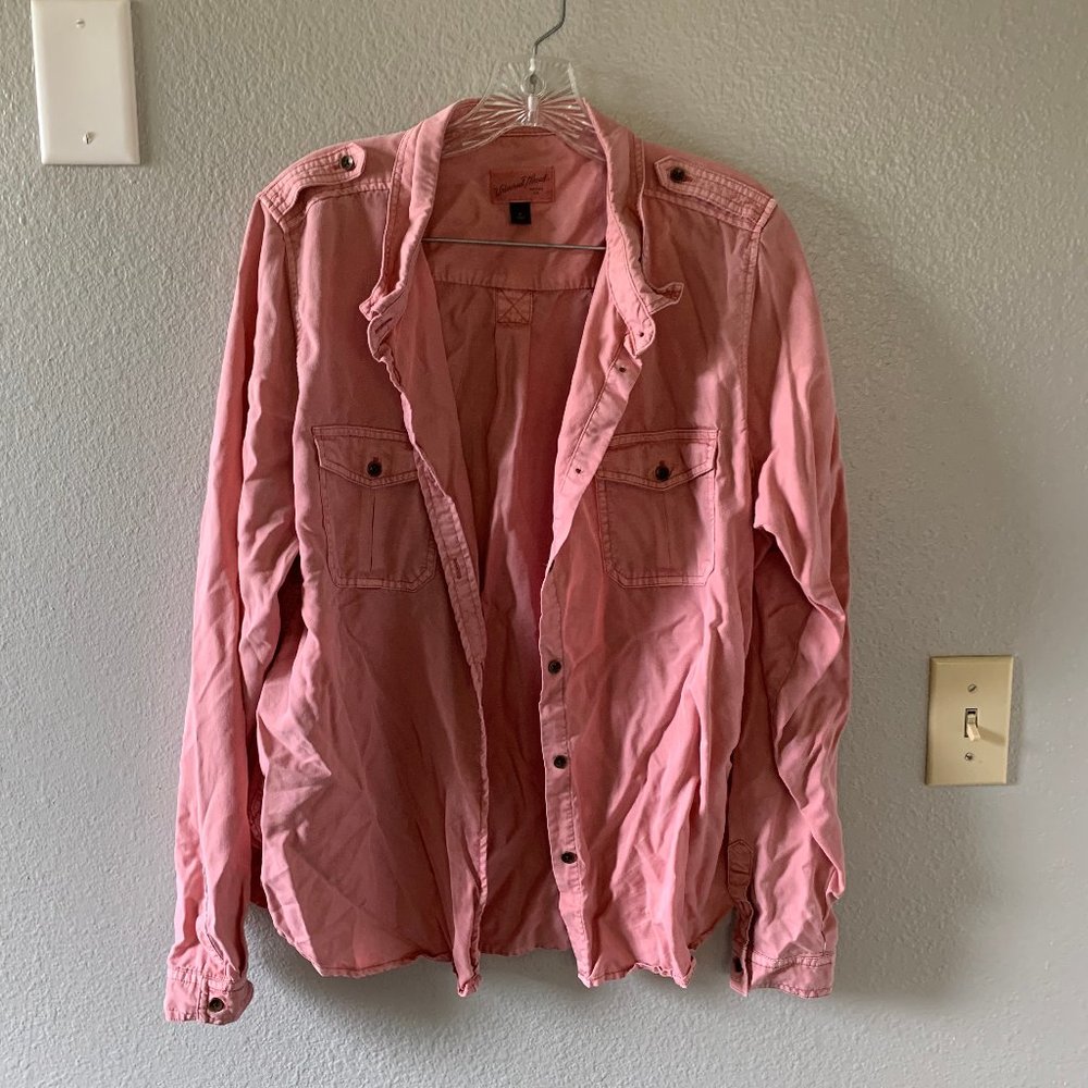 2 FOR $15 // Universal Thread Pink Button-Up